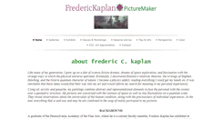 Desktop Screenshot of kaplanpicturemaker.com